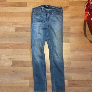 Hollister Women's Skinny Jeans - Blue